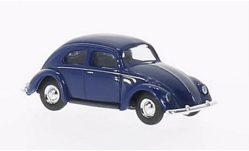 Volkswagen Kafer Base 1/87 Busch blue Brezelfenster 1951 diecast model cars