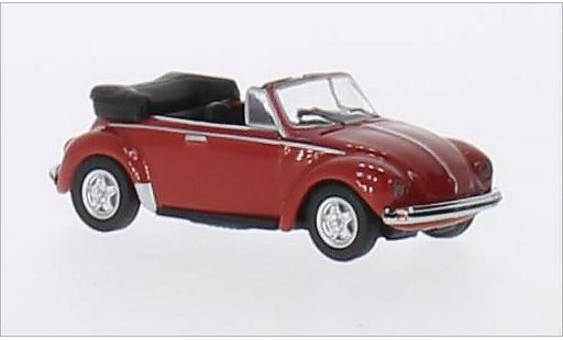 Volkswagen Kafer Cabriolet 1/87 Schuco Convertible red diecast model cars