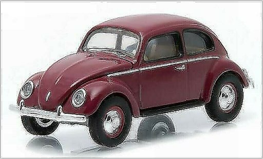 Volkswagen Kafer Base 1/64 Greenlight red 1951 diecast model cars