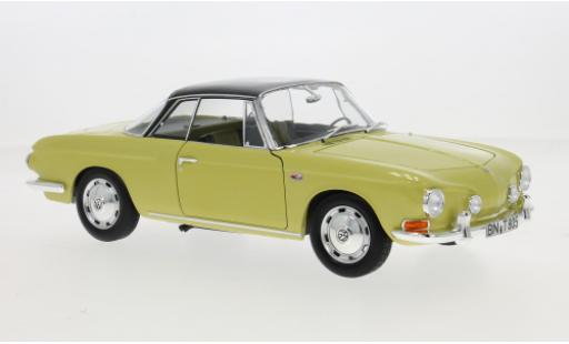 Volkswagen Karmann 1/18 Norev Ghia Typ 34 gelb/schwarz 1961 1:18 diecast model cars