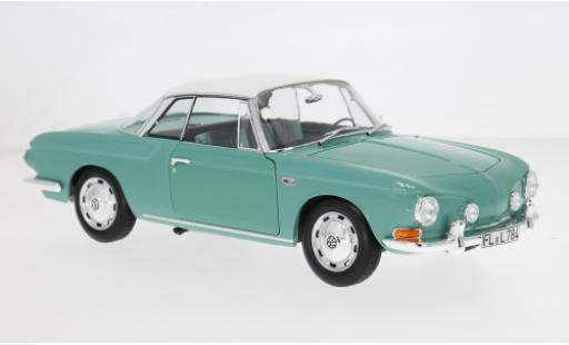 Volkswagen Karmann 1/18 Norev Ghia Typ 34 t&uuml;rkis/weiss 1961 1:18 diecast model cars