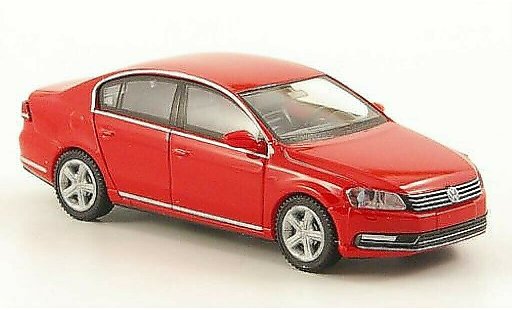 Volkswagen Passat B7 1/87 Wiking Limousine red diecast model cars