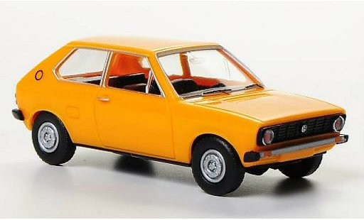 Volkswagen Polo Base 1/87 Wiking I yellow diecast model cars