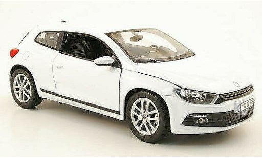 Volkswagen Scirocco Base 1/24 Welly 3 white diecast model cars