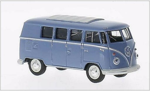 Volkswagen T1 Base 1/64 Schuco Bus blue diecast model cars