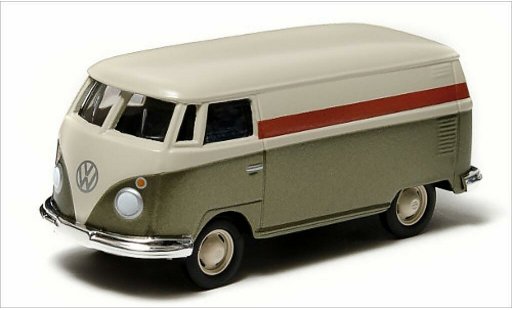 Volkswagen T1 Base 1/64 Greenlight Van beige/gold diecast model cars