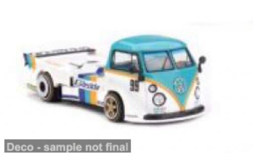 Volkswagen T1 1/64 Mini GT Pick Up t&uuml;rkis/Dekor 1972 1:64 diecast model cars