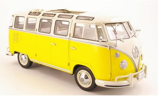 Diecast model cars Volkswagen T1 1/12 Sun Star Samba gelb 1:12 Volkswagen T1 1/12 Sun Star Samba gelb 1:12 diecast model cars