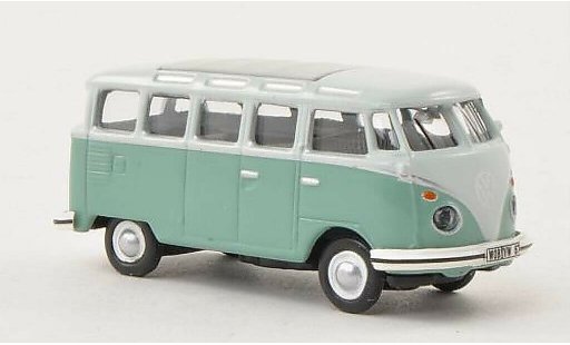 Volkswagen T1 Base 1/87 Schuco Samba grey-green/grey diecast model cars
