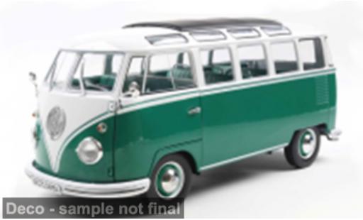 Volkswagen T1 1/18 Solido Samba gr&uuml;n/weiss 1962 1:18 diecast model cars