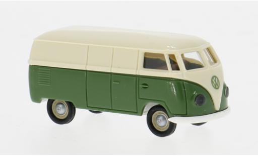 Volkswagen T1 1/87 Brekina a Kasten beige/gr&uuml;n 1950 1:87 diecast model cars