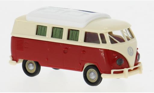 Volkswagen T1 1/87 Brekina b Camper beige/rot 1960 1:87 diecast model cars