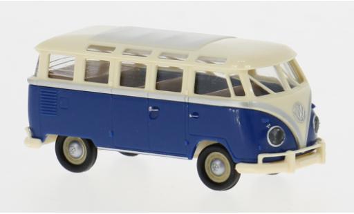 Volkswagen T1 1/87 Brekina b Samba beige/blau 1960 1:87 diecast model cars