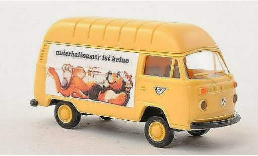 Volkswagen T2 Base 1/87 Brekina Hochroof-van osterreichische Post / Kronenzeitung (A) diecast model cars