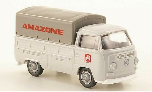 Volkswagen T2 Base 1/87 Wiking flatbed Amazone with Plane diecast model cars