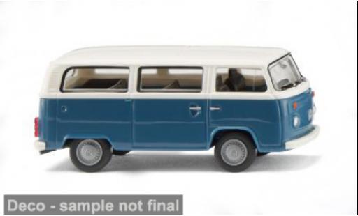 Volkswagen T2 1/87 Wiking b Bus blau/beige 1972 1:87 diecast model cars