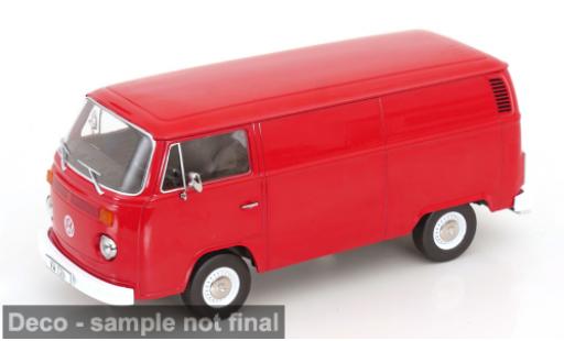 Volkswagen T2 1/18 KK Scale b Delivery Van rot 1972 1:18 diecast model cars