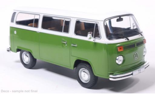 Diecast model cars Volkswagen T2 b gr&Atilde;&frac14;n/weiss 1972 1/24 WhiteBox