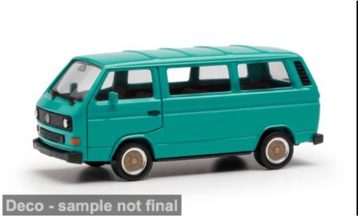 Diecast model cars Volkswagen T3 Bus t&Atilde;&frac14;rkis 1/87 Herpa
