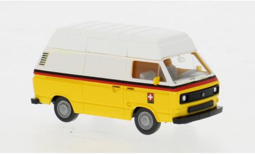 Volkswagen T3 1/87 Wiking Kastenwagen 1979 Schweizer Post (CH) 1:87 diecast model cars