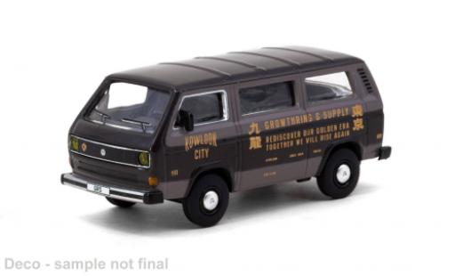 Volkswagen T3 1/64 Tarmac Works schwarz GRS X TARMAC 1:64 diecast model cars
