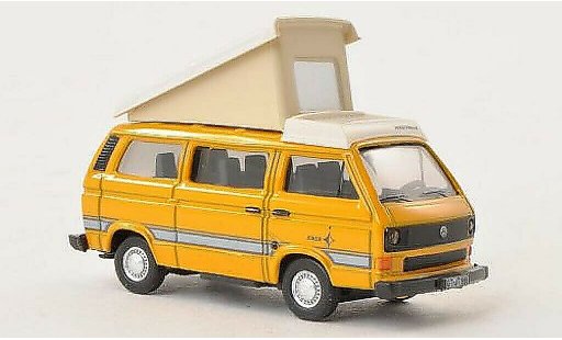 Volkswagen T3 Base 1/87 Schuco Westfalia Joker yellow/white diecast model cars