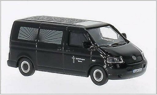 Volkswagen T5 Base 1/87 Schuco Bestattungswagen Meier black diecast model cars