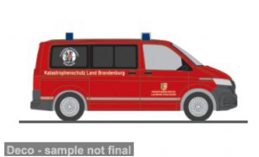 Volkswagen T6 1/87 Rietze Katastrophenschutz Elbe-Elster 1:87 diecast model cars