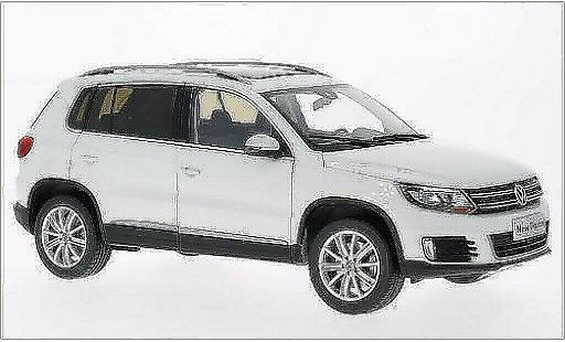 Volkswagen Tiguan Base 1/18 Paudi white 2013 diecast model cars