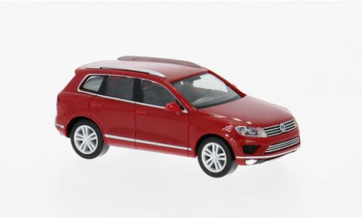 Volkswagen Touareg 1/87 Herpa rot 1:87 diecast model cars