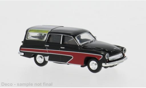 Wartburg 311 1/87 Brekina Camping schwarz/rot 1959 1:87 diecast model cars