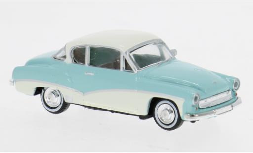 Wartburg 311 1/87 Brekina Coupe blau/weiss 1959 1:87 diecast model cars