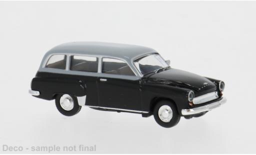 Wartburg 311 1/87 Brekina Kombi schwarz/grau 1959 1:87 diecast model cars