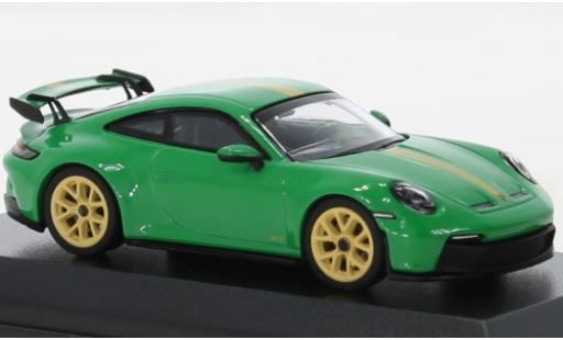 Diecast model cars Porsche 992 GT3 1/64 Wbros 911  vert Porsche 992 GT3 1/64 Wbros 911  vert diecast model cars