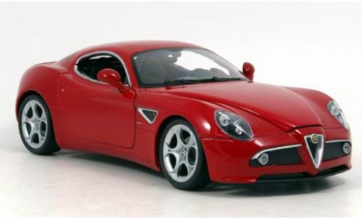 Diecast model cars Alfa Romeo 8C 1/18 Welly Competizione dkl.-rot 1:18 Alfa Romeo 8C 1/18 Welly Competizione dkl.-rot 1:18 diecast model cars