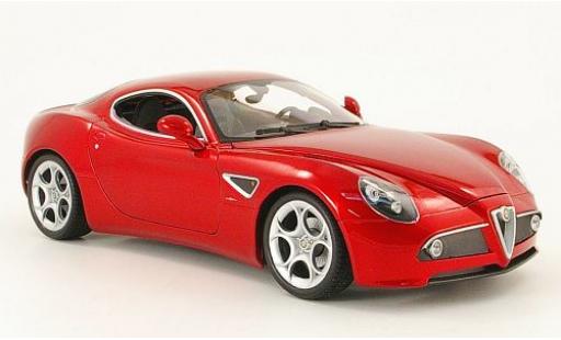 Diecast model cars Alfa Romeo 8C 1/18 Welly Competizione rot 1:18 Alfa Romeo 8C 1/18 Welly Competizione rot 1:18 diecast model cars