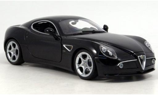 Diecast model cars Alfa Romeo 8C 1/18 Welly Competizione schwarz 1:18 Alfa Romeo 8C 1/18 Welly Competizione schwarz 1:18 diecast model cars