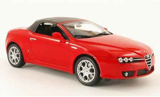 Diecast model cars Alfa Romeo Spider 1/18 Welly rot geschlossen 1:18 Alfa Romeo Spider 1/18 Welly rot geschlossen 1:18 diecast model cars