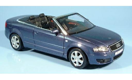 Diecast model cars Audi A4 1/24 Welly Cabriolet met. flieder 2003 1:24 Audi A4 1/24 Welly Cabriolet met. flieder 2003 1:24 diecast model cars