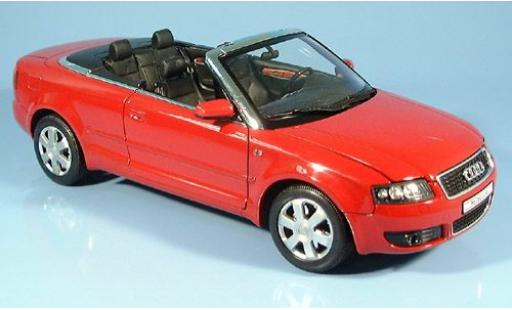 Diecast model cars Audi A4 1/18 Welly met. rot 2002 1:18 Audi A4 1/18 Welly met. rot 2002 1:18 diecast model cars