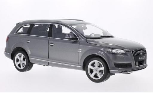 Audi Q7 1/18 Welly grau 2010 1:18 diecast model cars