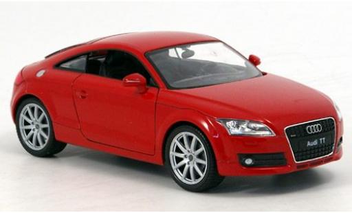 Audi TT 1/24 Welly Coupe rot 1:24 diecast model cars