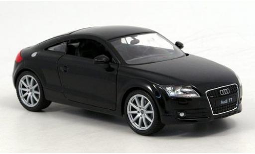 Diecast model cars Audi TT 1/24 Welly Coupe schwarz 1:24 Audi TT 1/24 Welly Coupe schwarz 1:24 diecast model cars