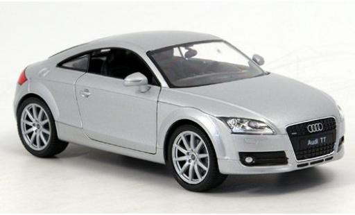 Audi TT 1/24 Welly Coupe silber 1:24 diecast model cars