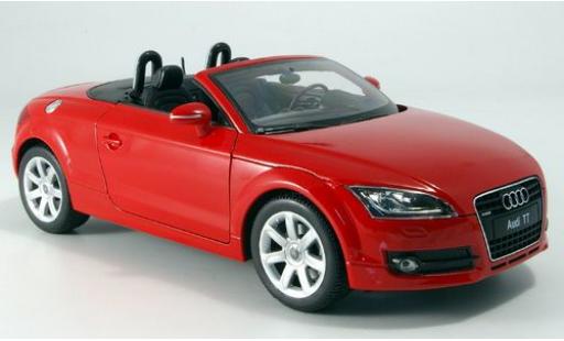 Diecast model cars Audi TT 1/18 Welly Roadster rot offen 1:18 Audi TT 1/18 Welly Roadster rot offen 1:18 diecast model cars