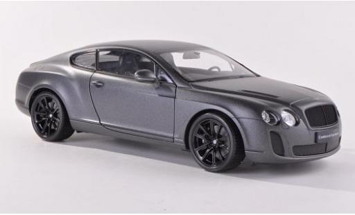 Diecast model cars Bentley Continental 1/18 Welly Supersports matt-anthrazit LHD 1:18 Bentley Continental 1/18 Welly Supersports matt-anthrazit LHD 1:18 diecast model cars