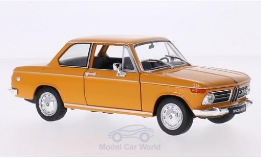 Bmw 2002 Ti 1/24 Welly Ti orange 1968 diecast model cars