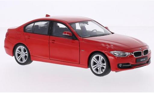 Diecast model cars Bmw 335 1/24 Welly i (F30) red ohne Vitrine Bmw 335 1/24 Welly i (F30) red ohne Vitrine diecast model cars