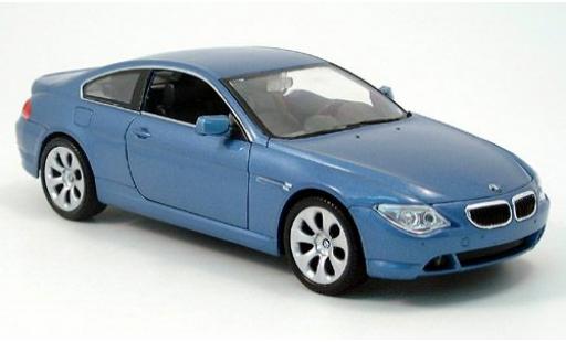 Bmw 645 1/24 Welly CI blau 2004 1:24 diecast model cars