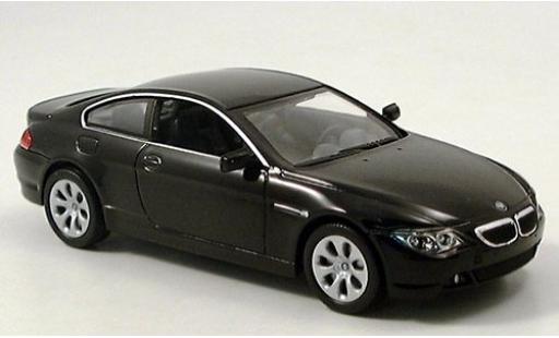 Bmw 645 1/43 Welly ci schwarz 1:43 diecast model cars